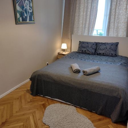 Appartamento Apartament Widok Centrum Varsavia Esterno foto