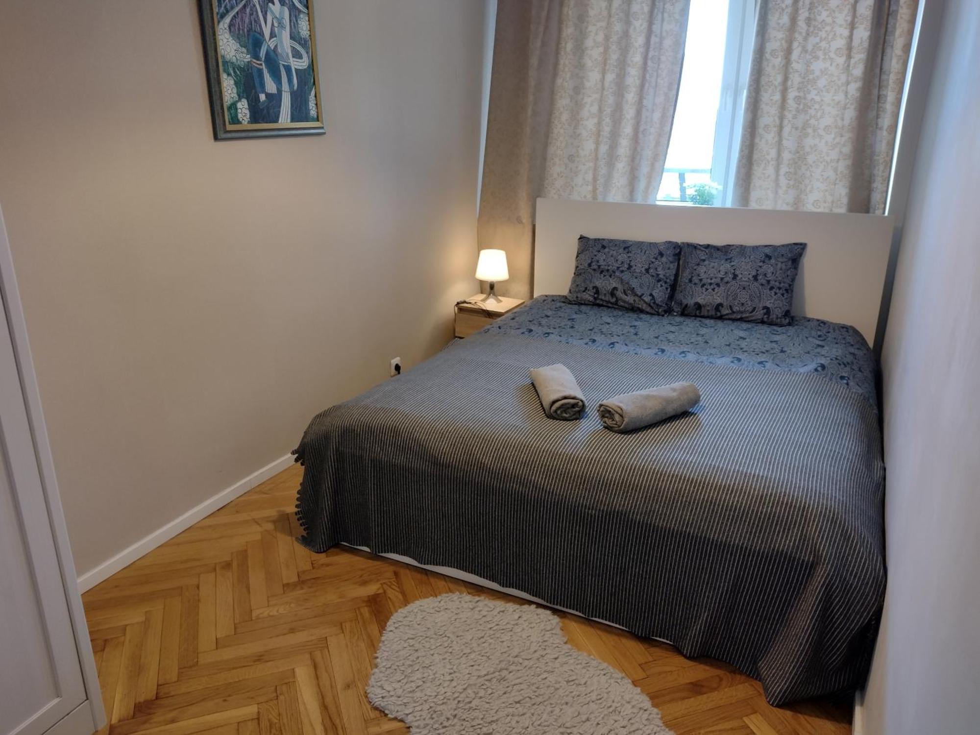 Appartamento Apartament Widok Centrum Varsavia Esterno foto